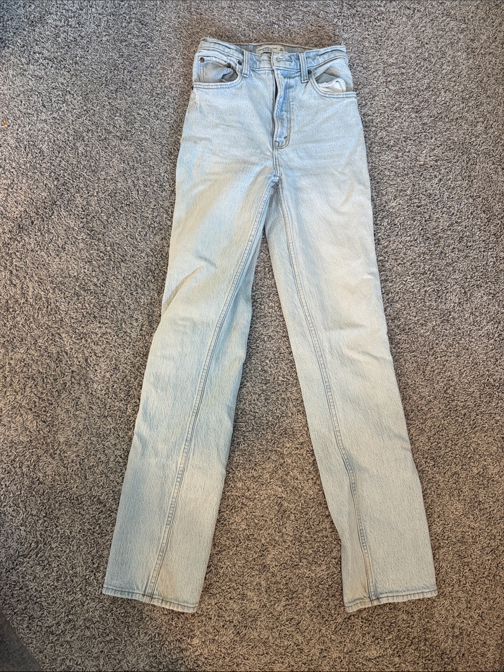 Abercrombie 90s high rise Women'sStraight Jeans